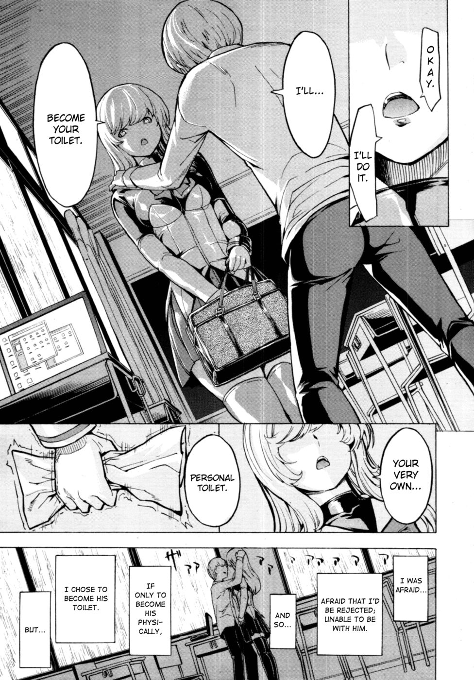 Hentai Manga Comic-Koukai Benjo-Chapter 7-15